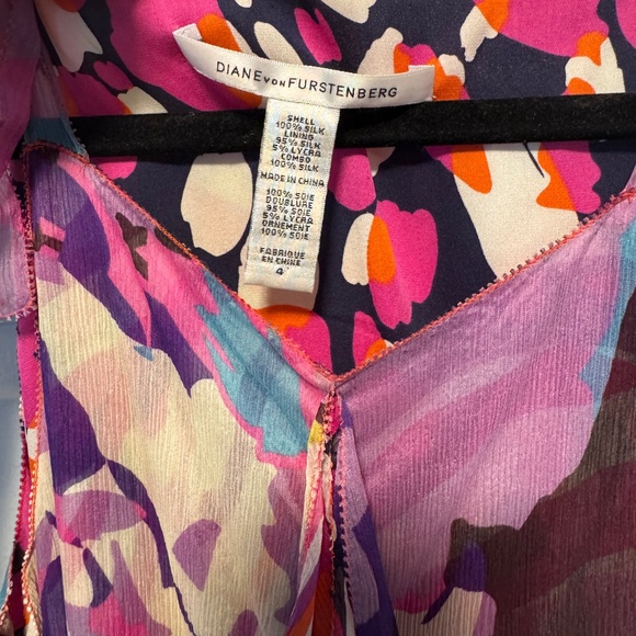 DVF Mini Cocktail Dress - Picture 4 of 5